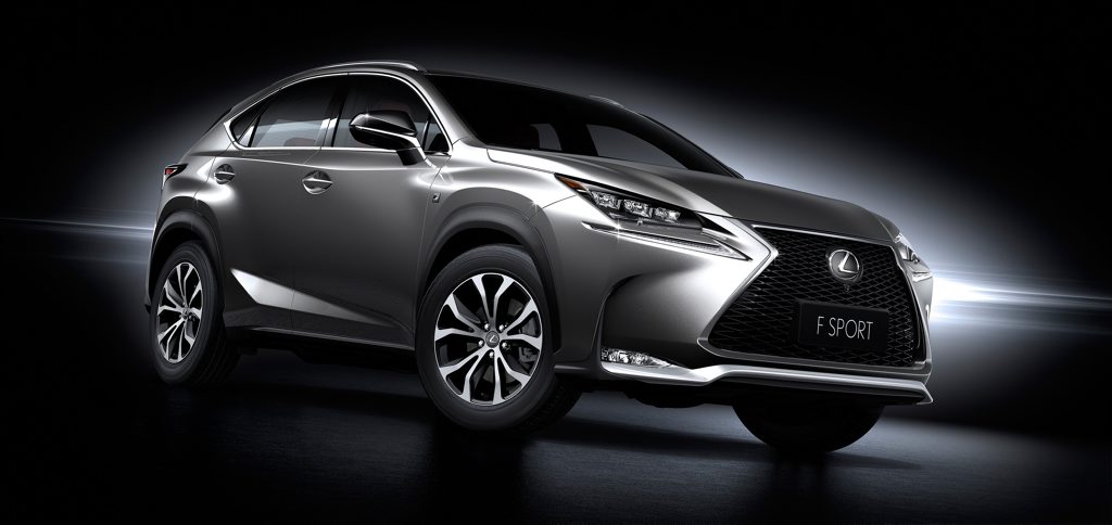 The Lexus NF. The Lexus NF.